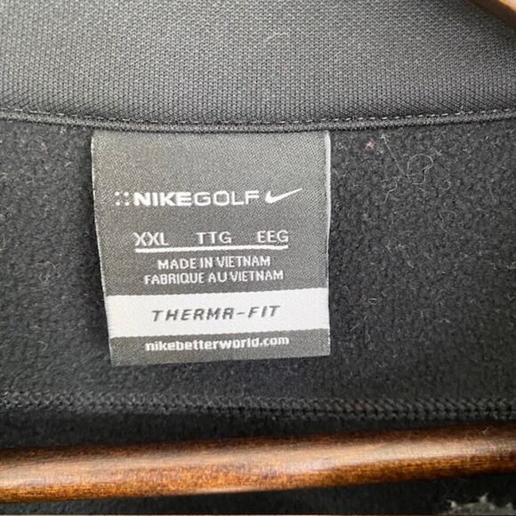 Nike Golf Black Full Zip Jacket - XXL - Picture 4 of 4
